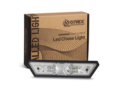 AlphaRex NOVA Series Arrow-X Multi-Functional Off-Road Chase Light; Clear (Universal; Some Adaptation May Be Required)