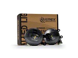 AlphaRex DoubleTap Dual Color LED Projector Fog Lights with Bezels (16-23 Tacoma)