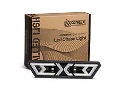 AlphaRex NOVA Series Arrow-X Multi-Functional Off-Road Chase Light; Black Smoked (Universal; Some Adaptation May Be Required)