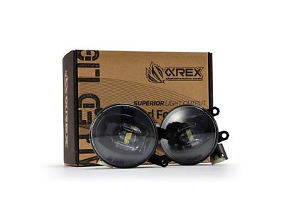 AlphaRex DoubleTap Dual Color LED Projector Fog Lights with Bezels (14-21 Tundra)