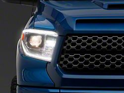 AlphaRex MK II PRO-Series Projector Headlights; Chrome Housing; Clear Lens (14-21 Tundra w/ Factory Halogen Headlights)