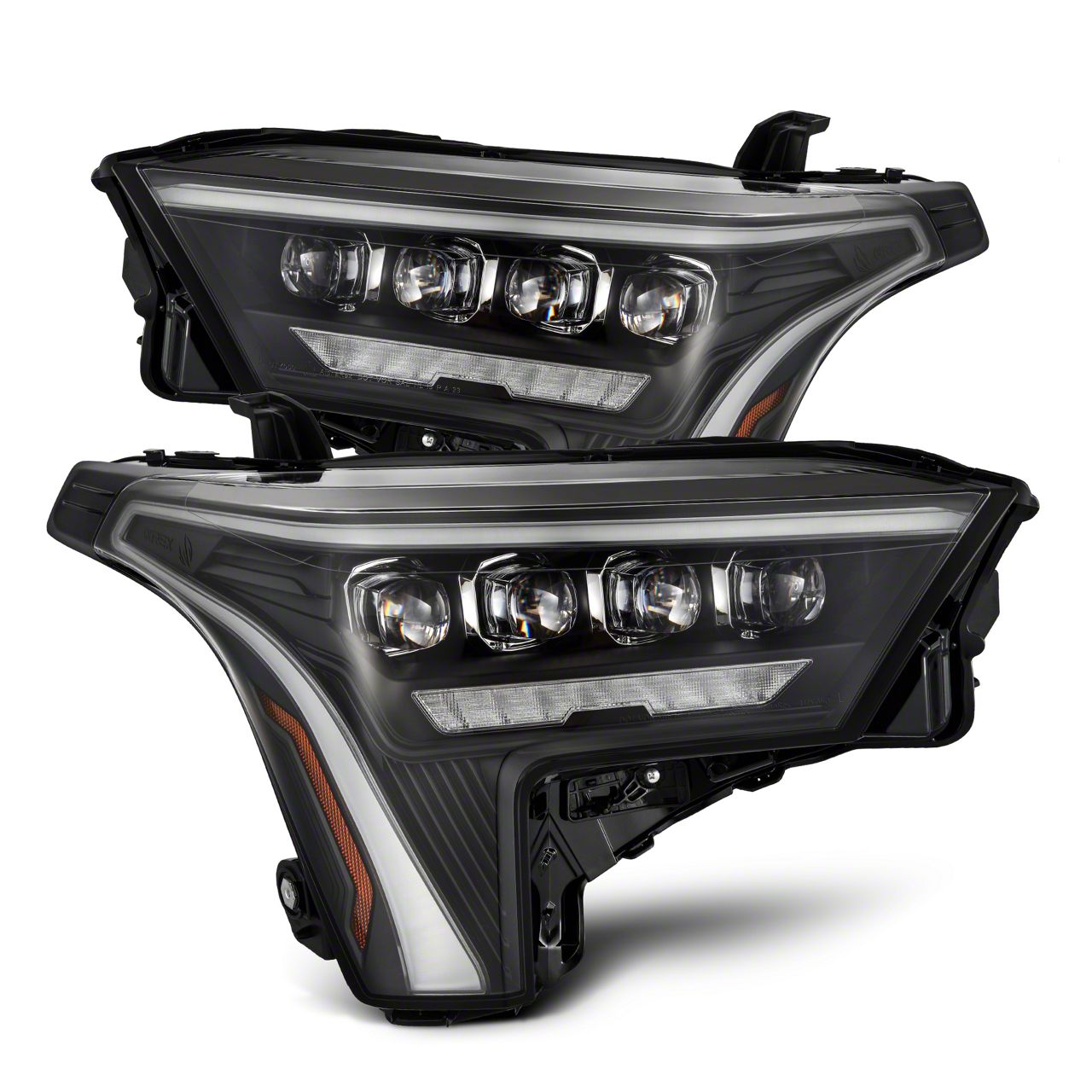 AlphaRex Tundra NOVA-Series LED Projector Headlights with Amber