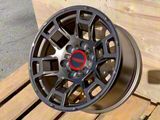 TR5 Matte Bronze 6-Lug Wheel; 17x8; 5mm Offset (25-26 4Runner)