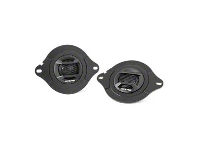 Alpine 1-Inch Component Tweeters (07-25 Jeep Wrangler JK & JL)
