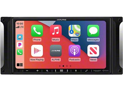 Alpine 7-Inch Shallow-Chassis In-Dash Digital Multimedia Receiver (07-18 Jeep Wrangler JK)
