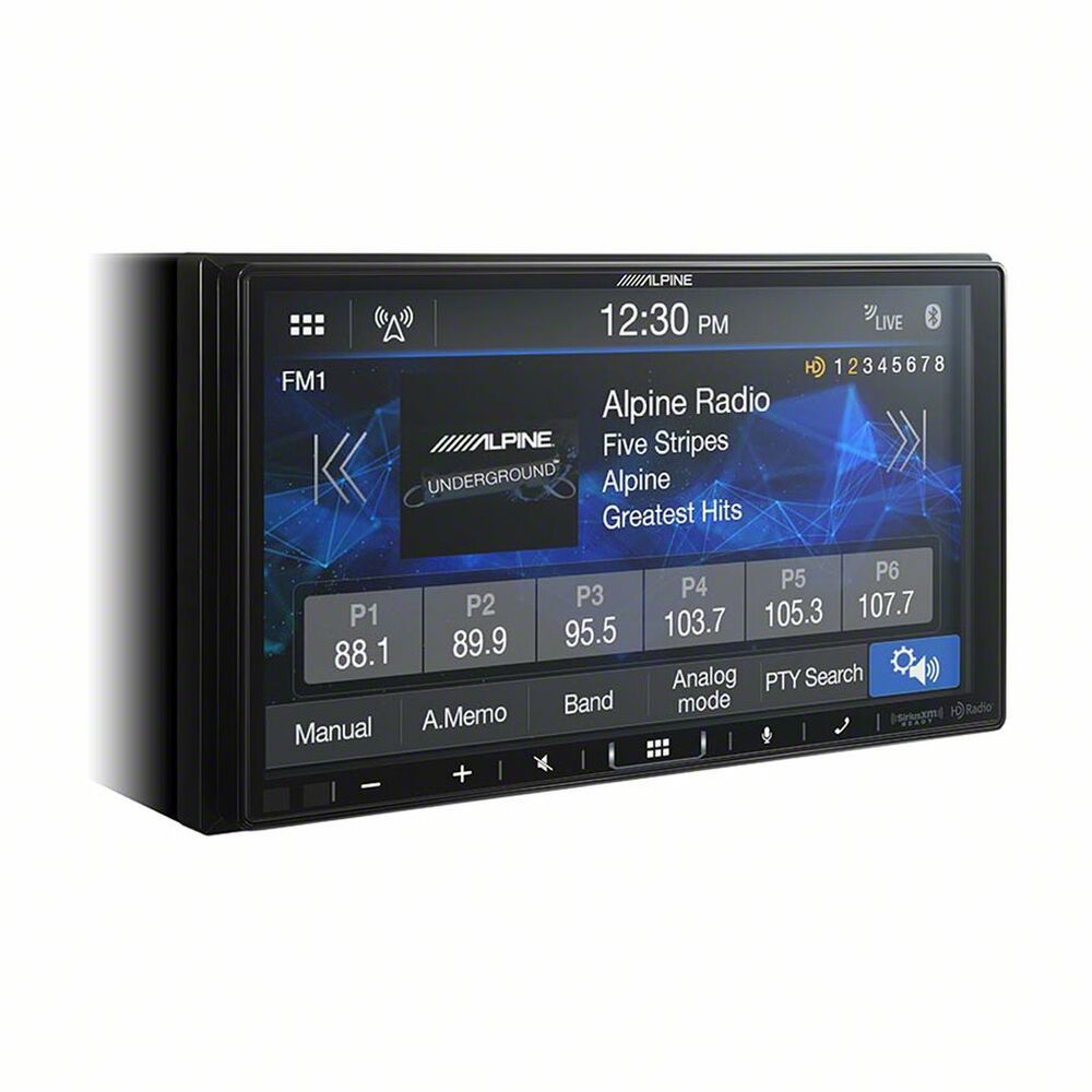 Alpine Tundra 7-Inch Shallow-Chassis Multimedia Receiver for Double Din ...