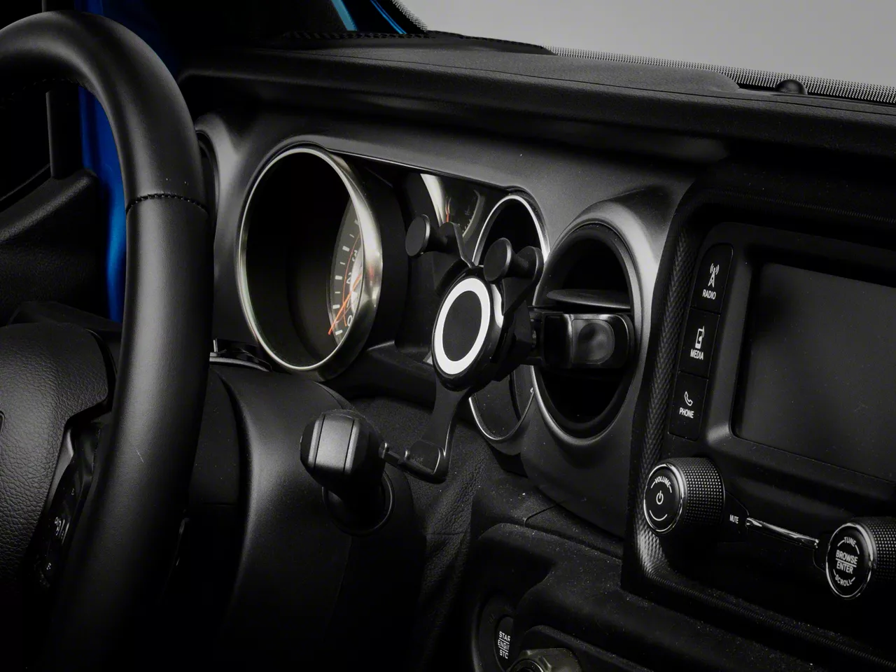 RedRock Jeep Gladiator Dash Mounted Phone Holder J152412 (Universal