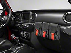 RedRock Grab Handle Storage Bag; Tri Pocket (20-25 Jeep Gladiator JT)