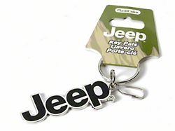 Enamel Keychain with Jeep Logo
