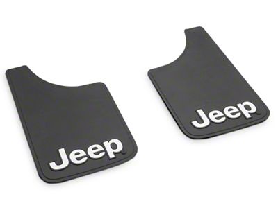 Mud Guards with Jeep Logo; Front or Rear (20-25 Jeep Gladiator JT)
