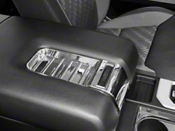 RedRock Center Console Arm Rest Trim; Chrome (14-19 Tundra)