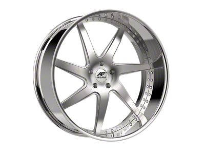 Amani Devine-R Brush Center with Chrome Lip Wheel; 26x9; 1mm Offset (20-25 Jeep Gladiator JT)