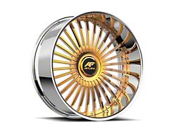 Amani R.E.A.L. 14K Gold Plated Wheel; 26x10; 5mm Offset (05-10 Jeep Grand Cherokee WK)