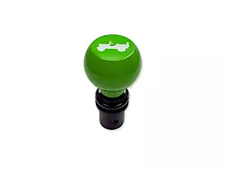 American Brothers Design Automatic Shift Knob with Hydro Blue Gladiator Logo; Black (20-25 Jeep Gladiator JT)