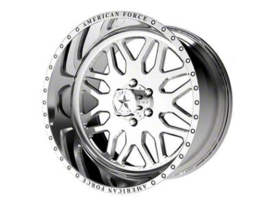 American Force B02 Trax SS Polished 6-Lug Wheel; 20x14; -73mm Offset (24-25 Tacoma)
