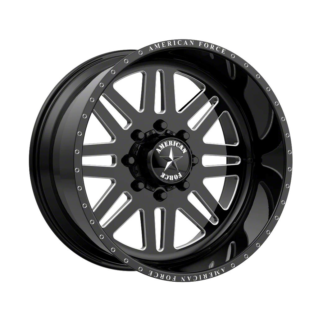 American Force Toyota 4-Runner 09 Liberty SS Gloss Black Machined 6-Lug ...