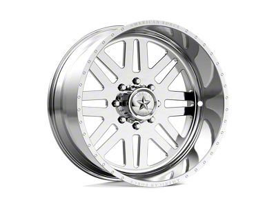 American Force 09 Liberty SS Polished 6-Lug Wheel; 24x14; -73mm Offset (22-25 Bronco Raptor)