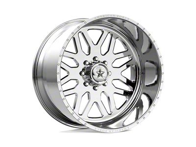 American Force B02 Trax SS Polished 6-Lug Wheel; 26x14; -73mm Offset (22-25 Bronco Raptor)
