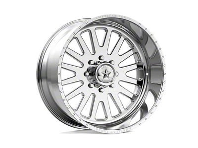American Force F20 Atom SS Polished Wheel; 20x10; -25mm Offset (05-10 Jeep Grand Cherokee WK)
