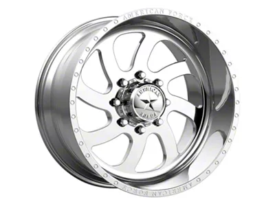 American Force 76 Blade SS Polished 6-Lug Wheel; 22x10; -25mm Offset (16-24 Titan XD)