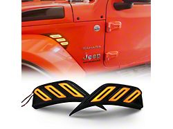 American Modified Front Fender Side Marker Lights with Turn Signal (20-26 Jeep Gladiator JT)