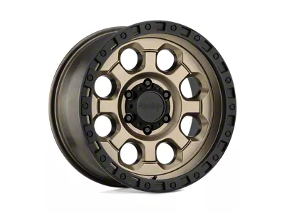 American Racing AR201 Matte Bronze with Black Lip 6-Lug Wheel; 16x8; 0mm Offset (03-09 4Runner)