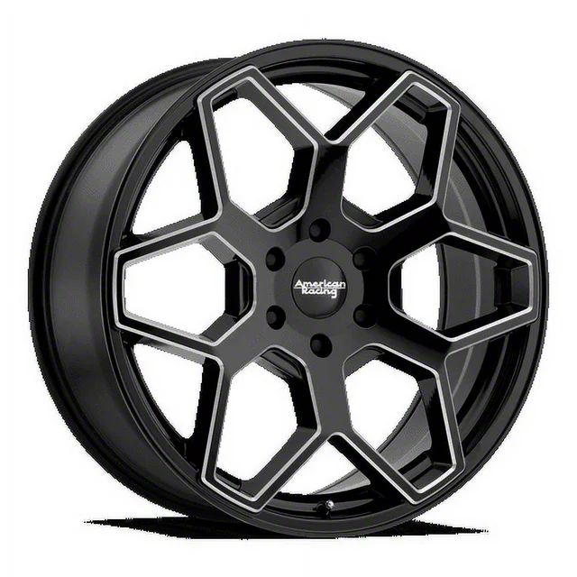 American Racing Toyota 4-Runner AR916 Gloss Black Milled 6-Lug Wheel ...