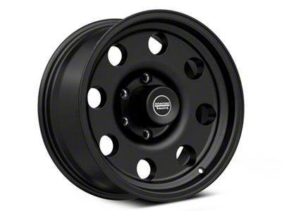 American Racing AR172 Baja Satin Black 6-Lug Wheel; 17x8; 0mm Offset (03-09 4Runner)