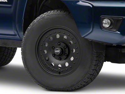 American Racing AR62 Outlaw II Satin Black 6-Lug Wheel; 17x8; 18mm Offset (05-15 Tacoma)