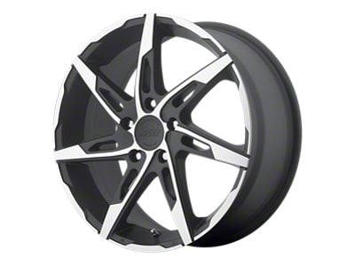 American Racing AR900 Satin Black Machined 5-Lug Wheel; 18x7.5; 45mm Offset (05-15 Tacoma)