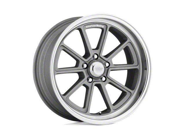 American Racing Tacoma Draft Vintage Silver with Diamond Cut Lip 5-Lug ...