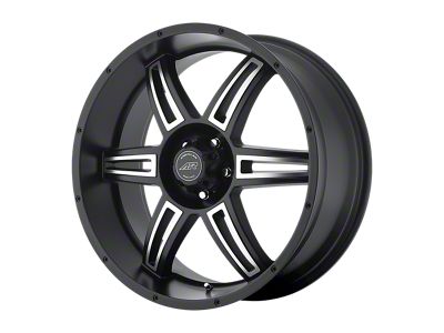 American Racing AR890 Satin Black Machined 6-Lug Wheel; 16x8; 0mm Offset (16-23 Tacoma)