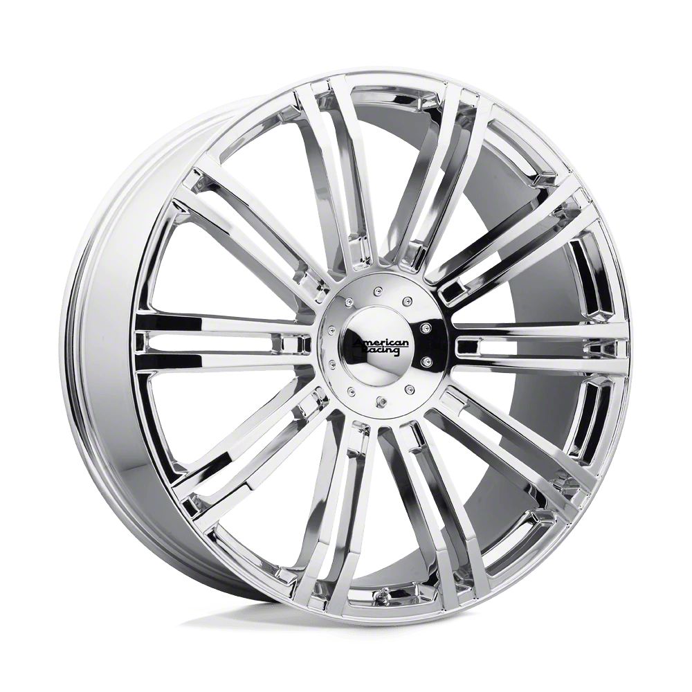 American Racing Bronco D2 Chrome 6-Lug Wheel; 20x8.5; 35mm Offset ...