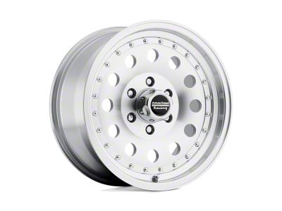 American Racing AR62 Outlaw II Machined 6-Lug Wheel; 17x8; 0mm Offset (24-25 Tacoma)