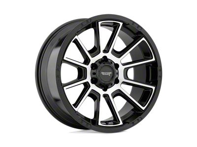 American Racing Intake Gloss Black Machined 6-Lug Wheel; 17x8.5; 18mm Offset (24-25 Tacoma)
