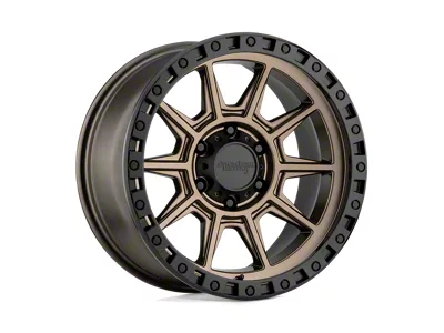 American Racing AR202 Matte Bronze with Black Lip 6-Lug Wheel; 16x8; 0mm Offset (10-24 4Runner)