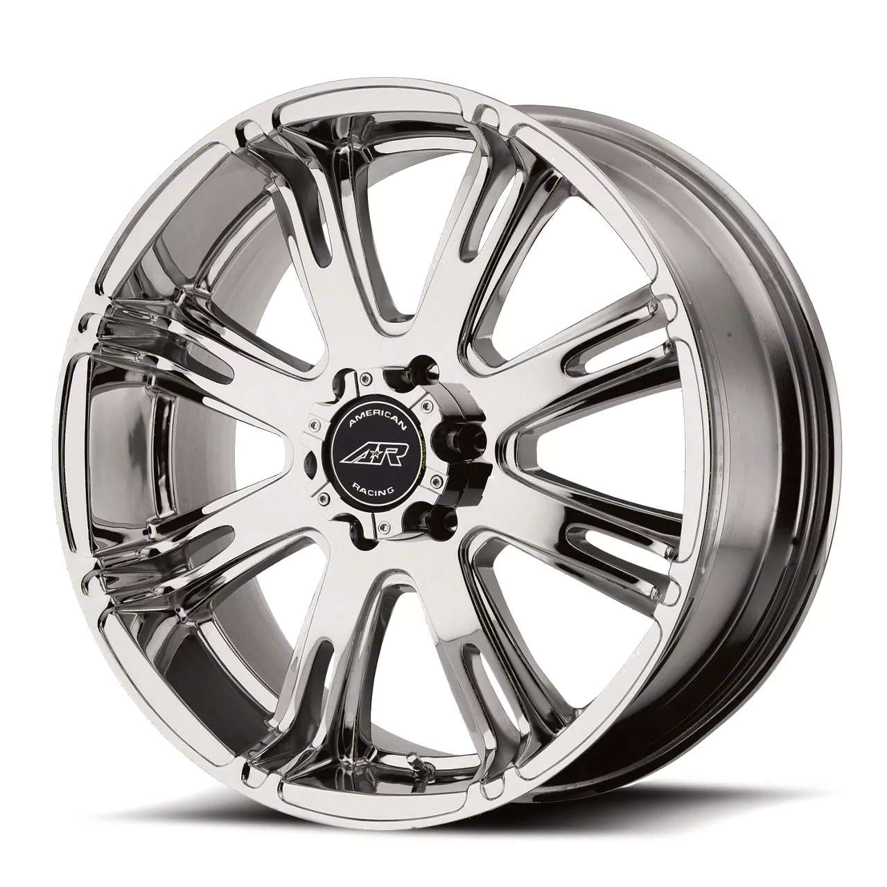 American Racing Toyota 4-Runner AR708 Matte Black Machined 6-Lug Wheel ...