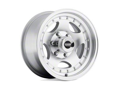 American Racing AR23 Machined 6-Lug Wheel; 16x8; 0mm Offset (21-25 Bronco, Excluding Raptor)