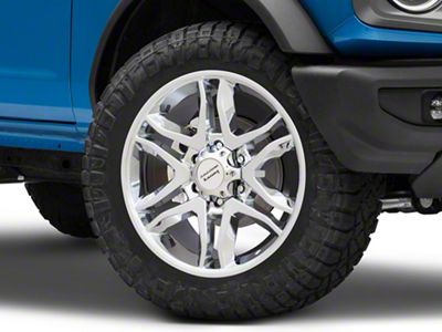 American Racing Mainline Chrome 6-Lug Wheel; 20x8.5; 15mm Offset (21-25 Bronco, Excluding Raptor)