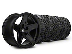 17x9 Mammoth Boulder & 35in Kenda All-Terrain KLEVER R/T KR601 Tire Package (20-25 Jeep Gladiator JT)