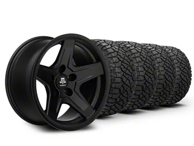 17x9 Mammoth Boulder & 35in Kenda All-Terrain KLEVER R/T KR601 Tire Package (20-25 Jeep Gladiator JT)