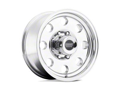 American Racing Baja Polished Wheel; 15x8; -19mm Offset (84-01 Jeep Cherokee XJ)