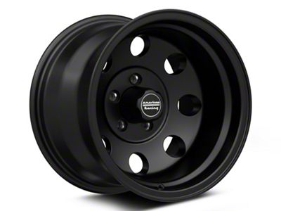 American Racing Baja Satin Black Wheel; 15x10; -43mm Offset (93-98 Jeep Grand Cherokee ZJ)
