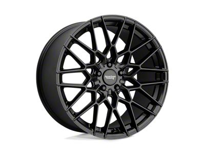 American Racing Barrage Satin Black Wheel; 20x9; 35mm Offset (93-98 Jeep Grand Cherokee ZJ)