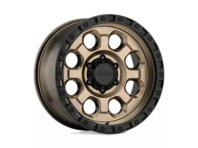 American Racing AR201 Matte Bronze with Black Lip Wheel; 18x9; 35mm Offset (97-06 Jeep Wrangler TJ)