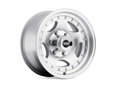 American Racing AR23 Machined Wheel; 15x10; -44mm Offset (97-06 Jeep Wrangler TJ)