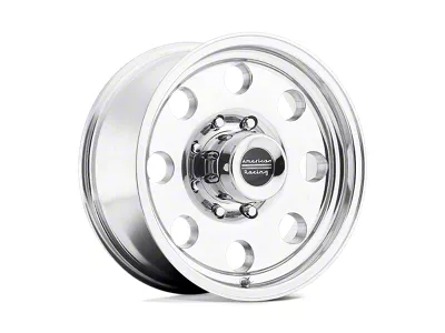 American Racing Baja Polished Wheel; 15x8; 20mm Offset (97-06 Jeep Wrangler TJ)