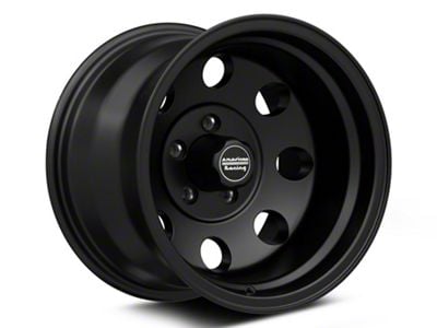 American Racing Baja Satin Black Wheel; 15x10; -43mm Offset (97-06 Jeep Wrangler TJ)