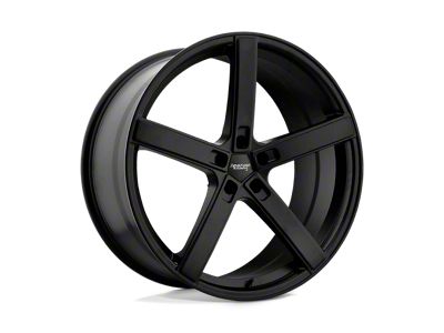 American Racing Blockhead Satin Black Wheel; 19x9; 35mm Offset (97-06 Jeep Wrangler TJ)