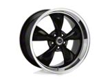 American Racing Torq Thrust M Gloss Black with Machined Lip Wheel; 17x8; 0mm Offset (07-18 Jeep Wrangler JK)